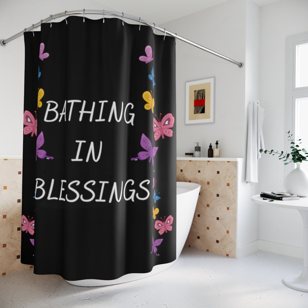 Shower Curtain - Bathing in Blessings