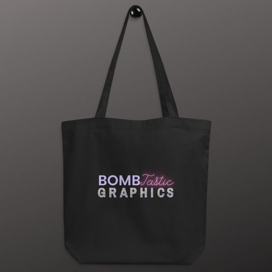 Medium Eco Tote Bag - BombTasticGraphics