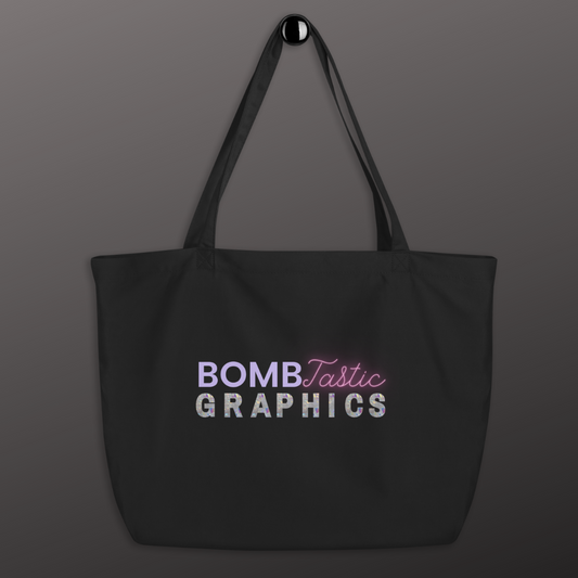 Large Eco Tote Bag - BombTasticGraphics